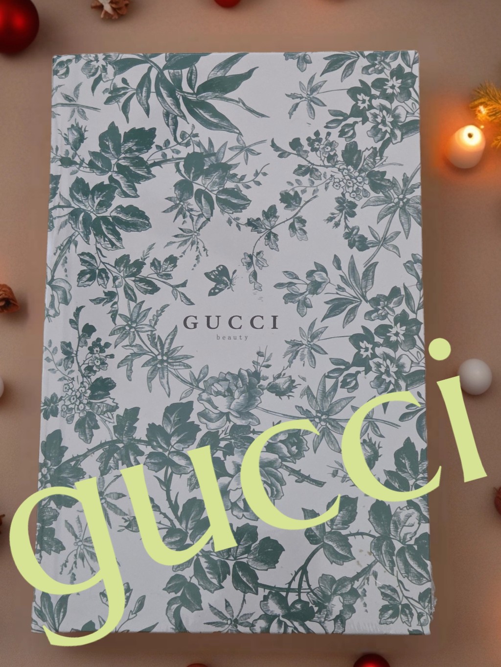 New Gucci Beauty Floral Notebook Sealed